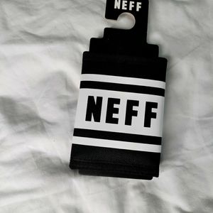 Neff black and white wallet